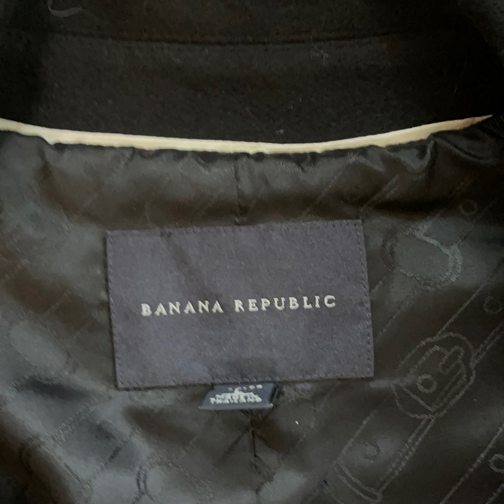 Banana Republic Wool Trench Coat